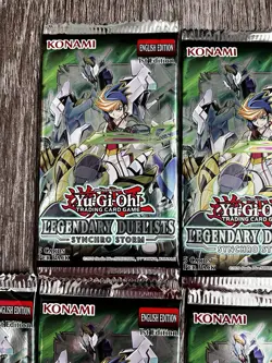 New and Sealed x20 Legendary Duelists: Synchro Storm Booster Packs Yu-Gi-Oh!!! - Image 2