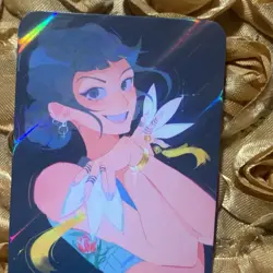 Zoey KPop Demon Hunters SLAY Goddess Anime ACG Laser Card Art Manga - Image 2