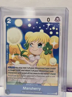 Mansherry OP10-056 UC Royal Blood One Piece card game - Image 1