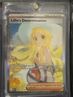 Lillies Determination 184/132 English Fresh Pull Mega Evolution Pokemon Card - Image 1