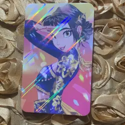 Zoey KPop Demon Hunters SLAY Goddess Anime ACG Laser Card Salute Manga - Image 1