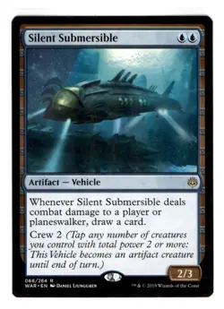 MTG - #66 Silent Submersible - War of the Spark - Image 1