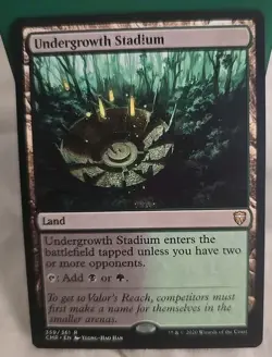 Undergrowth Stadium Magic: The Gathering Rare Regular mtg Commander Legends - Image 1