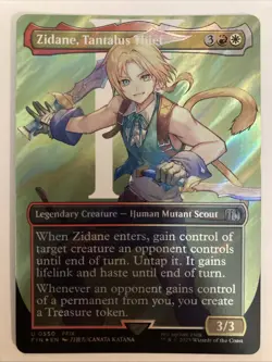 Zidane, Tantalus Thief Mtg Magic the Gathering Final Fantasy Surge Foil 0550 - Image 1
