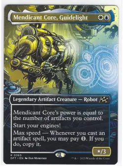 Mendicant Core, Guidelight | NM | Borderless | MTG | 0365 | Rare | DFT - Image 1