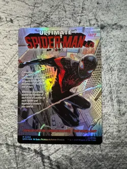 Miles Morales (0234) (Borderless) Marvel's Spider-Man Foil NM - MTG - Image 2