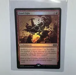 Food Fight WOE MTG 129 RARE Foil M/NM - Image 1