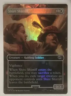 Shire Shirriff Foil (441) Borderless The Lord of the Rings MTG NM - Image 1