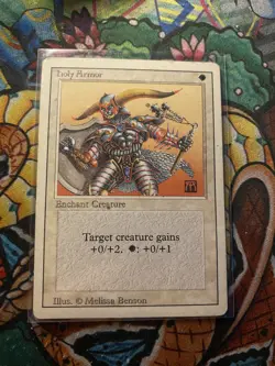 Holy Armor Common 4th Edition 1995 Magic The Gathering MTG - Image 1