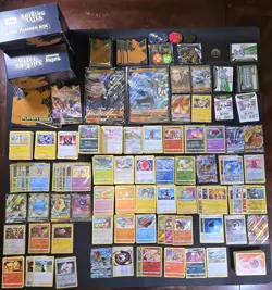 Pokemon Cards - Elite Trainer Box + VMAX HOLOS PROMO & More - Mixed Cards Lot - Image 1
