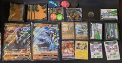 Pokemon Cards - Elite Trainer Box + VMAX HOLOS PROMO & More - Mixed Cards Lot - Image 2