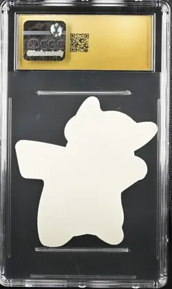 CAPTAIN PIKACHU 2025 Pokemon Sticker Bandai Namico Ichiban CGC Pristine 10 - Image 2
