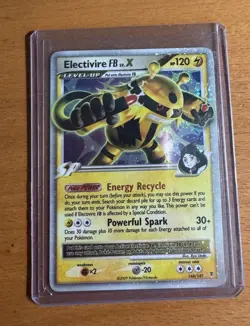 2009 Pokemon Supreme Victors Electivire FB LV.X #144 Holo - LP - Image 2