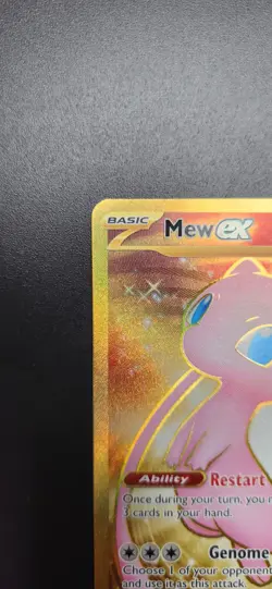 Pokemon Mew ex 205/165 Hyper Rare Gold - Scarlet & Violet 151 NM English - Image 3