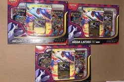 3x Pokemon TCG Mega Evolution Mega Latios EX Box Brand New & Sealed - In Hand! - Image 2