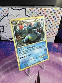 Feraligatr 20/123 Heart Gold Soul Silver COSMOS HOLO Pokemon TCG - Image 2