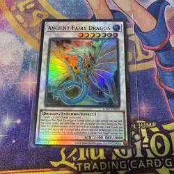 Yugioh Ancient Fairy Dragon LCKC-EN070 Ultra Rare NM - Image 1