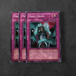 3x Magic Drain - RP02-EN017 - Common - Unlimited Edition - NM Yugioh - Image 1