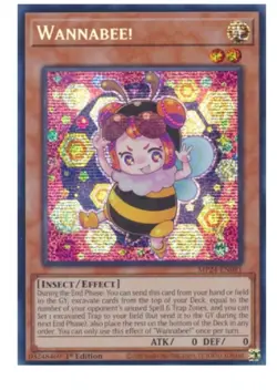 Yugioh Wannabee! MP24-EN081 Prismatic Secret Rare 1st Ed NM - Image 3