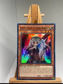 Ghost Ogre & Snow Rabbit - Super Rare Limited Edition CT13-EN012 YuGiOh NM - Image 1