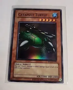 Catapult Turtle (RP01-EN038, Super Rare, Holo) [Mint] Yugioh Retro Pack card - Image 2