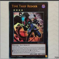 Time Thief Redoer - RA01-EN041 - Yugioh Ultra Rare 1st Ed NM - Image 1