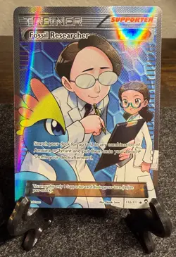 Fossil Researcher Full Art XY Furious Fists 2014 (110/111) Pokemon Card - Image 1