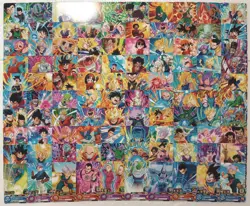 Lot of 100 Japanese Dragon Ball Super Dragonball Heroes Card Set TCG - Image 1
