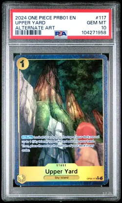 2024 ONE PIECE PRB01-PREM BOOSTER -ONE PIECE CARD THE BEST- UPPER YARD PSA 10 - Image 1