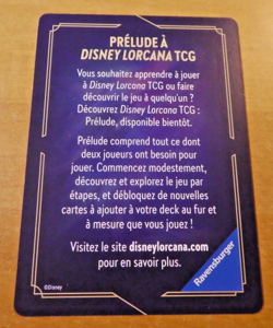 LORCANA TRADING CARD GAME DISNEY CHAPITRE 5 CARTE PRELUDE STITCH FR NM - Image 2