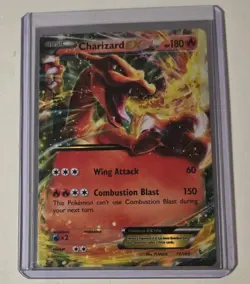 Charizard Ex Flashfire 12/106 Ultra Rare Holo Pokemon Trading Card - Image 3