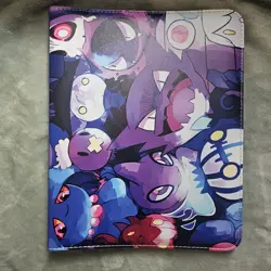 Pokemon Ghost-Type Card Collector's Binder / Album - 9 Pockets Per Page! - Image 1