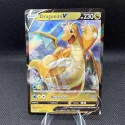 Dragonite V 049/078 - Pokemon GO - Ultra Rare Pokemon Card - Near Mint (NM) - Image 1