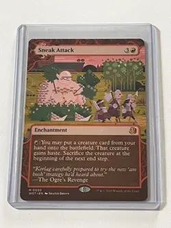Sneak Attack 50 MTG Wilds of Eldraine 2023 Mint - 9.0 + Non Foil Mythic - Image 1
