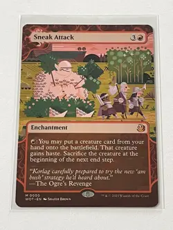 Sneak Attack 50 MTG Wilds of Eldraine 2023 Mint - 9.0 + Non Foil Mythic - Image 3