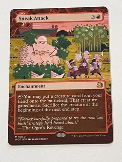 Sneak Attack 50 MTG Wilds of Eldraine 2023 Mint - 9.0 + Non Foil Mythic - Image 5