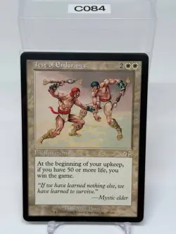 MTG Magic the Gathering Test of Endurance (29/143) Judgment LP - Image 1
