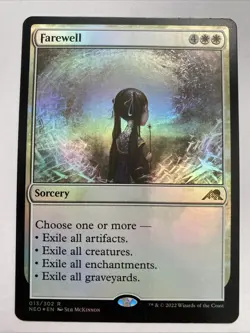 Farewell R Kamigawa: Neon Dynasty # 13 NM Foil - Image 1