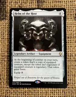 MTG, Helm of the Host- Dominaria LP - Image 1