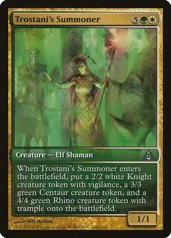 Trostani's Summoner (Game Day) [Dragon's Maze Promos] Magic MTG - Image 1