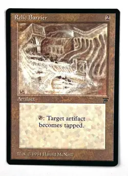 MTG Legends Relic Barrier - * Excellent Near Mint condition * NM - Image 1