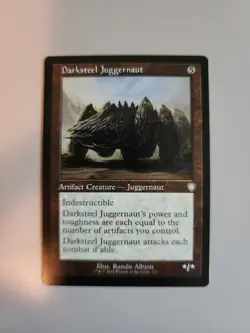 MTG Darksteel Juggernaut The Brothers' War Commander 137 Regular Rare - Image 1