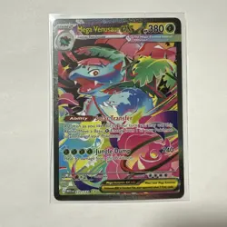 Mega Venusaur EX SIR 177/132 Mega Evolution English Pokemon TCG Near Mint Card - Image 1