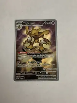Pokemon Center Stamped Alakazam 009 Pokemon Mega Evolutions - Promo - Image 3