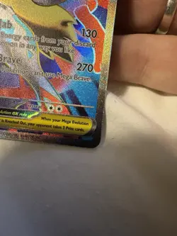 Pokemon TCG Mega Lucario EX 160/132 Ultra Rare Holo NM Mega Evolutions Full Art - Image 3