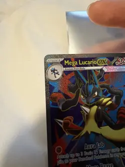 Pokemon TCG Mega Lucario EX 160/132 Ultra Rare Holo NM Mega Evolutions Full Art - Image 4