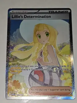 Lillie's Determination 184/132 Special Art, Pokemon Mega Evolution, Pokemon TCG - Image 2