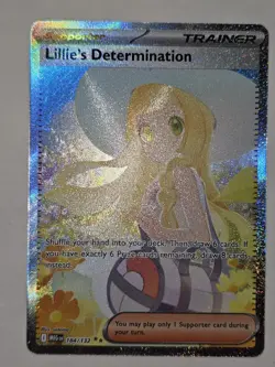 Lillie's Determination 184/132 Special Art, Pokemon Mega Evolution, Pokemon TCG - Image 3