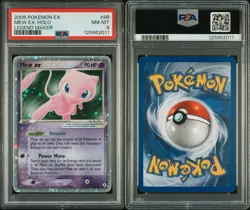 2006 POKEMON EX LEGEND MAKER #88 MEW EX-HOLO PSA 8 POP #228 NM/MINT RARE - Image 3