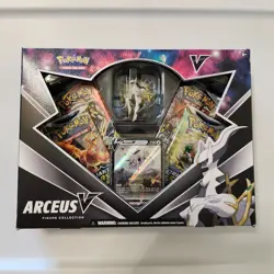 Pokemon TCG: Arceus V Figure Collection Cosmic Eclipse Brilliant Stars READ - Image 1